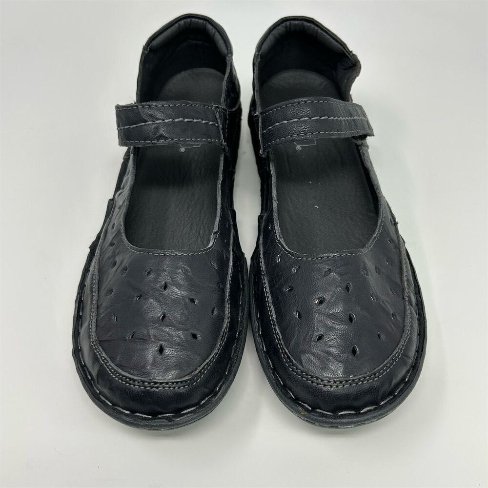 Propet Julene Black Blue Mary Jane Shoes Size 10 X2E (Extra Wide) Casual - Picture 5 of 13